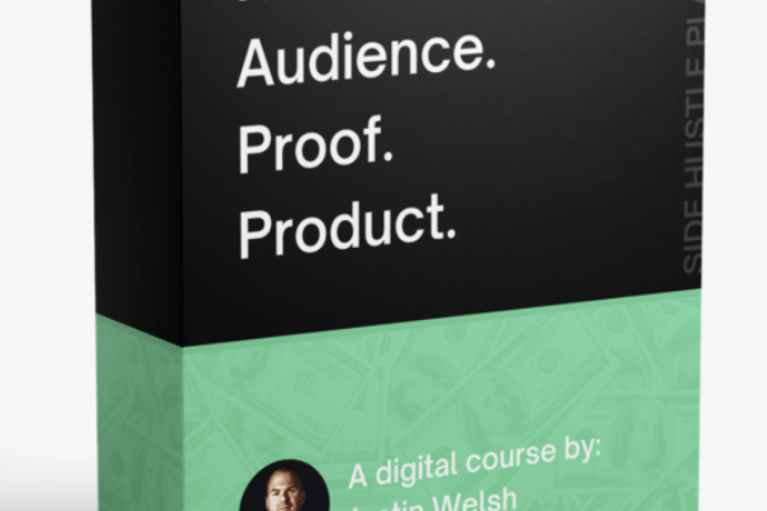 Justin Welsh – Idea Audience Proof Product-The Side Income Playbook